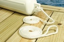 40921 Brd Fender Lines-White 3/8X6' | Seachoice