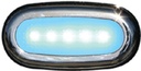 41362P 5 Led Court Light Sf Ss Blue | Scandvik