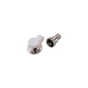 426262-1 Connector-3 Amp 2 Pin Chrome | Sea-Dog Line