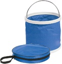 42993 Collapsible Bucket Blue&White | Camco Marine