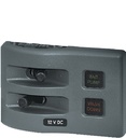 4302 Panel Wd 12V Fused 2 Pos Gray | Blue Sea Systems