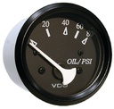 50-15221 Oil Pressure Gage Blk/Blk | Seachoice