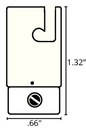 529311 Bulb Socket-Dbl Bayonet Wscrew | Ancor