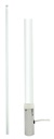 57081 8' Vhf White Proseries Antenna | Seachoice