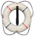 58-421-F Life Ring 19" Rec/Poolside Wht | Dock Edge