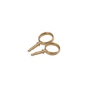 580590-1 Oarlock Horn 2In Round Brass | Sea-Dog Line