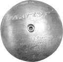 Cmr02 2 13/16 Zn Rudder Anode | Martyr Anodes