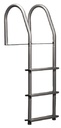 De2013F Dock Ladder 3 Step Welded Alum | Dock Edge