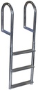 De2043F Aluminum Wide 3 Step Ladder | Dock Edge