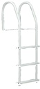 De2103F Dock Ladder 3 Step W/Hdwe Wht | Dock Edge