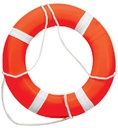 De55123F Life Ring Bouy 20" Org Cad | Dock Edge