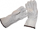 Ds009 Long Cuff Leather Gloves Pair | Shrinkwrap