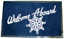 78180 Welcome Aboard Mat-Navy | Seachoice