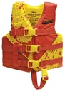 86130 Yellow/Red Deluxe Child Vest 2 | Seachoice