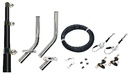 88261 Outrigger Kit-15'-Blk-Complet | Seachoice