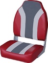 8Wd1062Ls-933 Classic  High Back Red/Gy/Char | Wise Seating