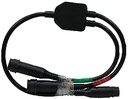 A80478 Y-Cable-3D Split Transducer | Raymarine