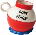 Bmmu-0016 Gone Fishin Coffee Mug @6 | Big Mouth By Wow