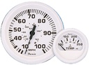 F13110 Dress White Water Temp. Gauge | Faria