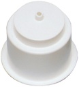 Gh43D-W1 Drink Holder W/Drain  White | Beckson Marine