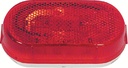 M108Wr Oval Red Sidemarker Light | Anderson Marine