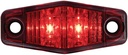 Mcl13R2Bp Led Mini Clearance/Marker-Red | Optronics