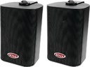 Mr4.3B Marine 3-Wy Cabinet Spk Blk | Boss Audio Systems