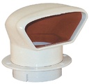 N10863 Vent Low Profile 3In White | Marinco Guest Afi Nicro Bep