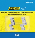 Sc11358 5Pc High Amp Agc Glass Fuses | Seachoice