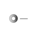 Sc1404 5/8 Flt Wsh 1-1/2 Od Ss 25/Bg | Seachoice