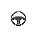 Sw59691P Steering Wheel Black Ace | Seastar