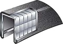 V30-1316B25-1 Flex Trim Black 1/2  X 25' | Taco Metals