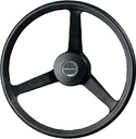 V32N Steering Wheel/Blk 3Spoke Poly | Uflex